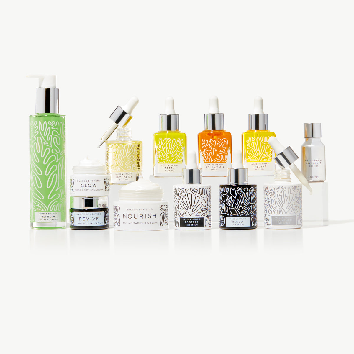 Bestsellers Discovery Set | Cleanser, Moisturizer, Serum + Oil