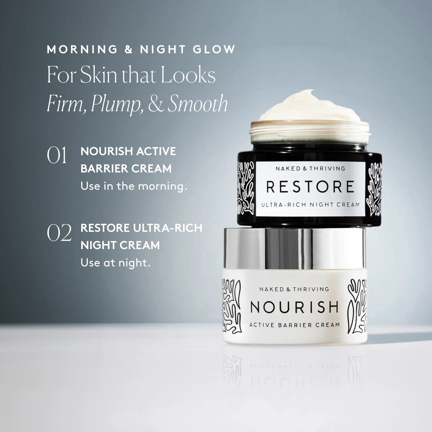 Advanced Moisturizer Duo: For a visibly plump glow