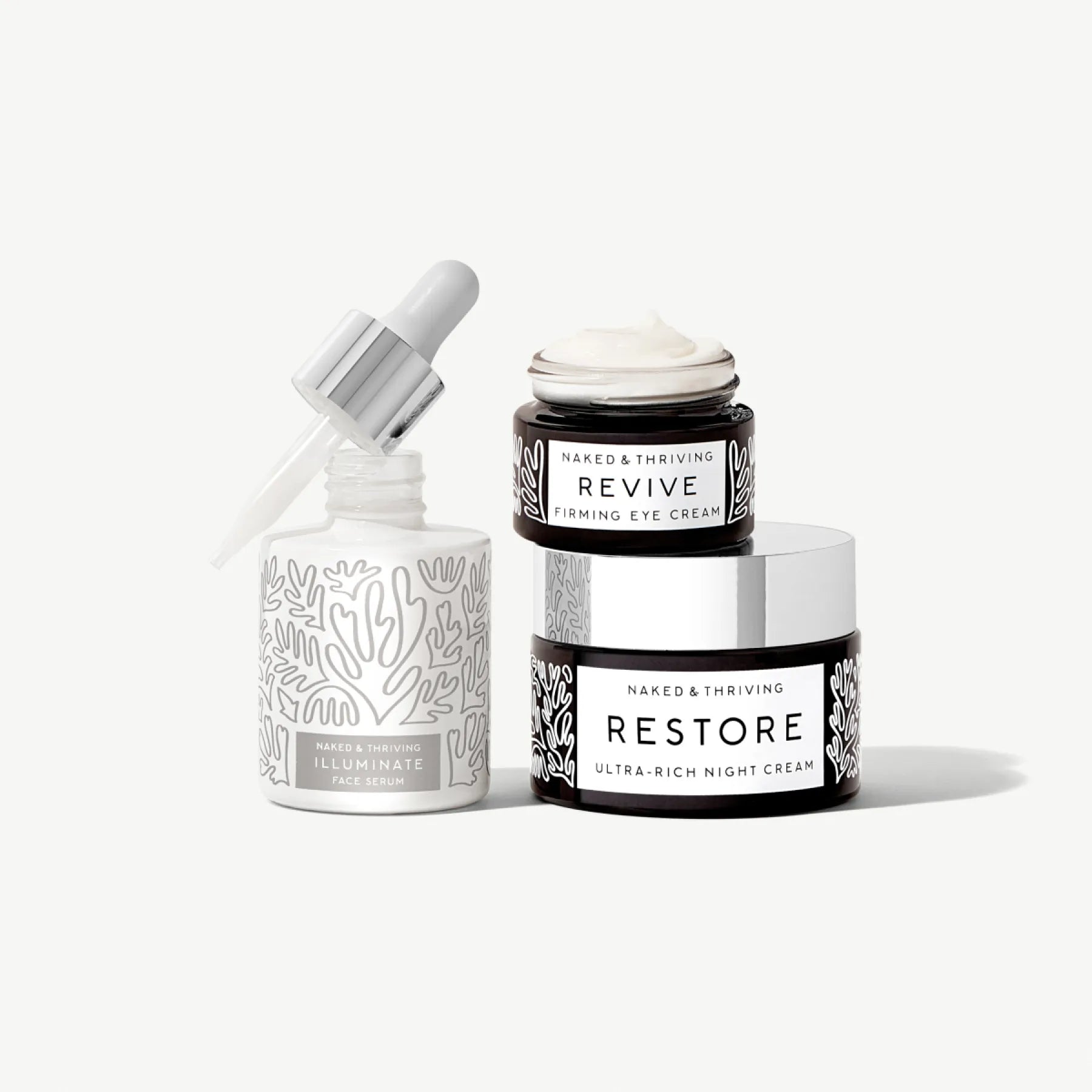The Retinol-Alternative Trio: For skin that looks firm & even