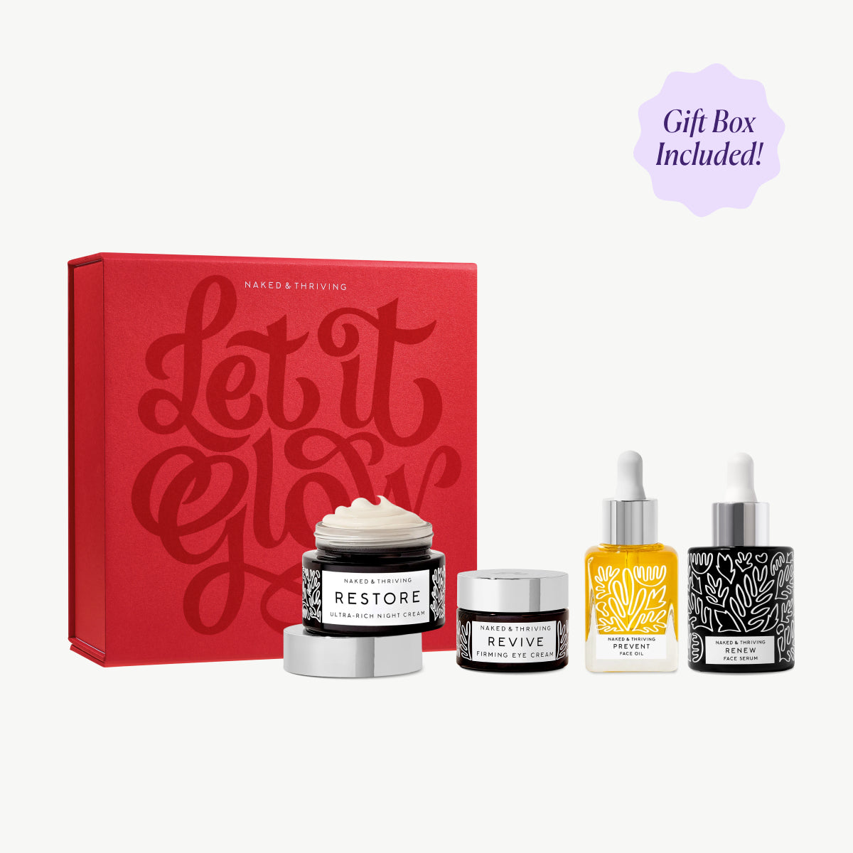 Anti-Aging Essentials Gift Set: Target visible wrinkles overnight