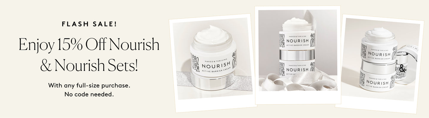 Save 15% in the Nourish Shop!