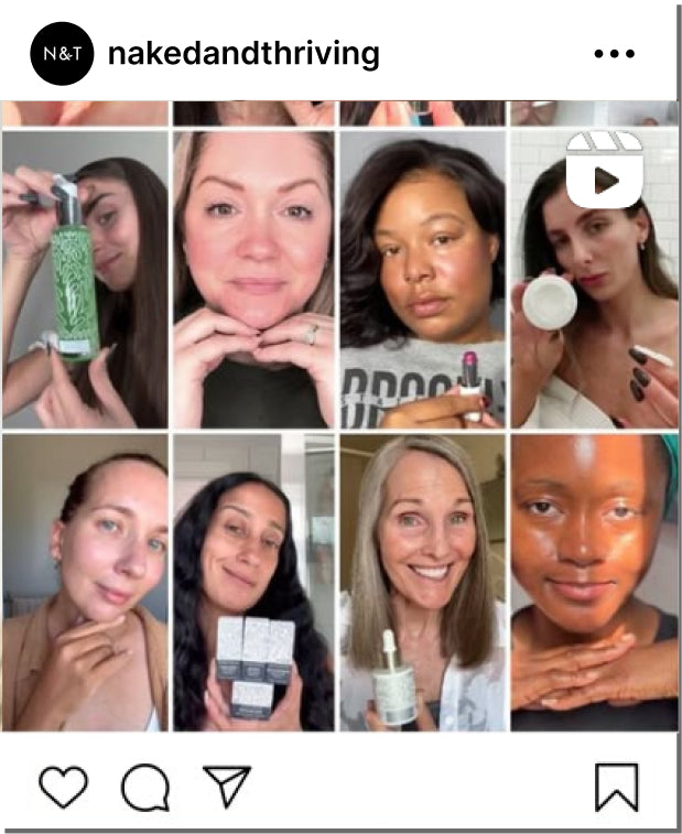 #NAKEDANDTHRIVING