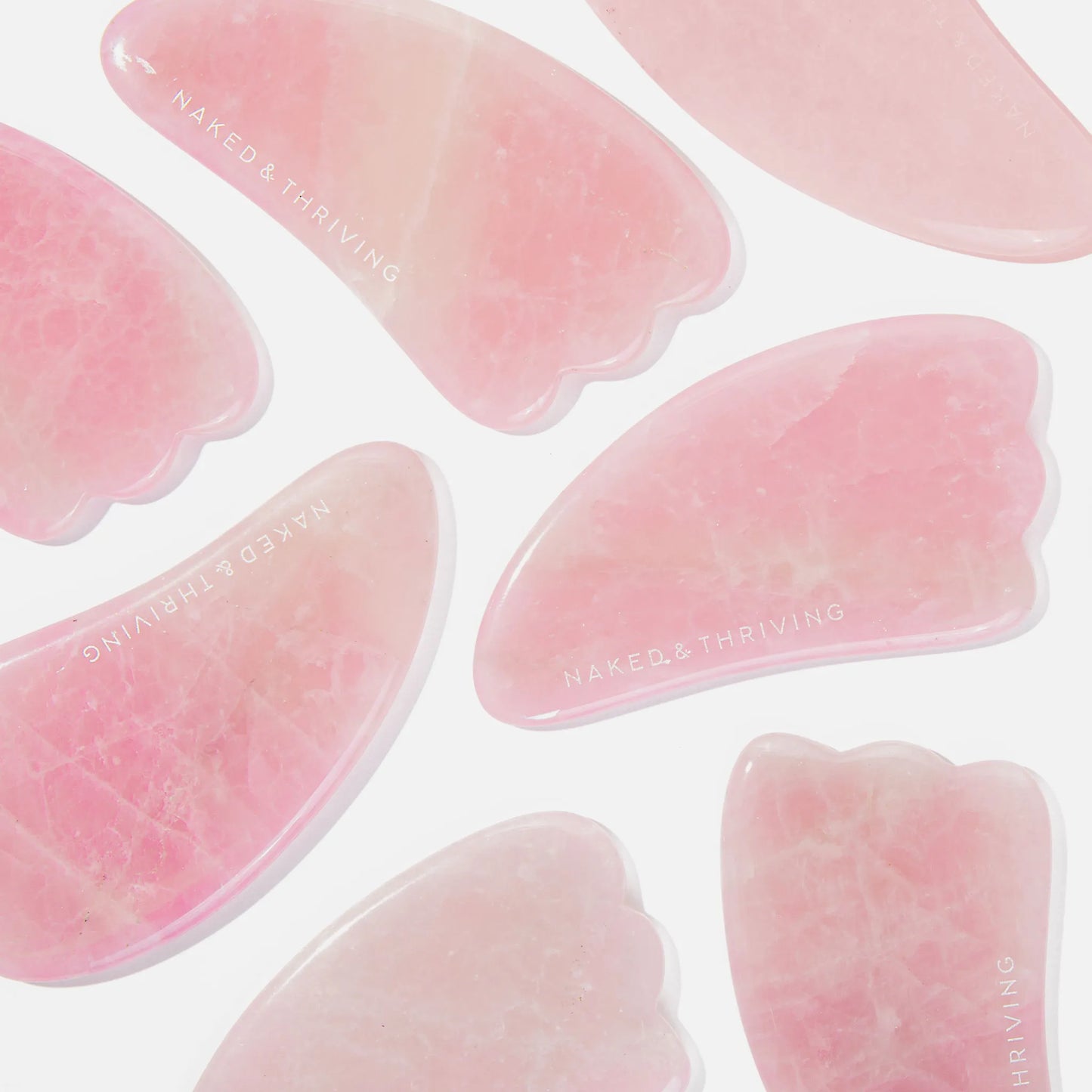 Pink Quartz Gua Sha: Sculpting Tool