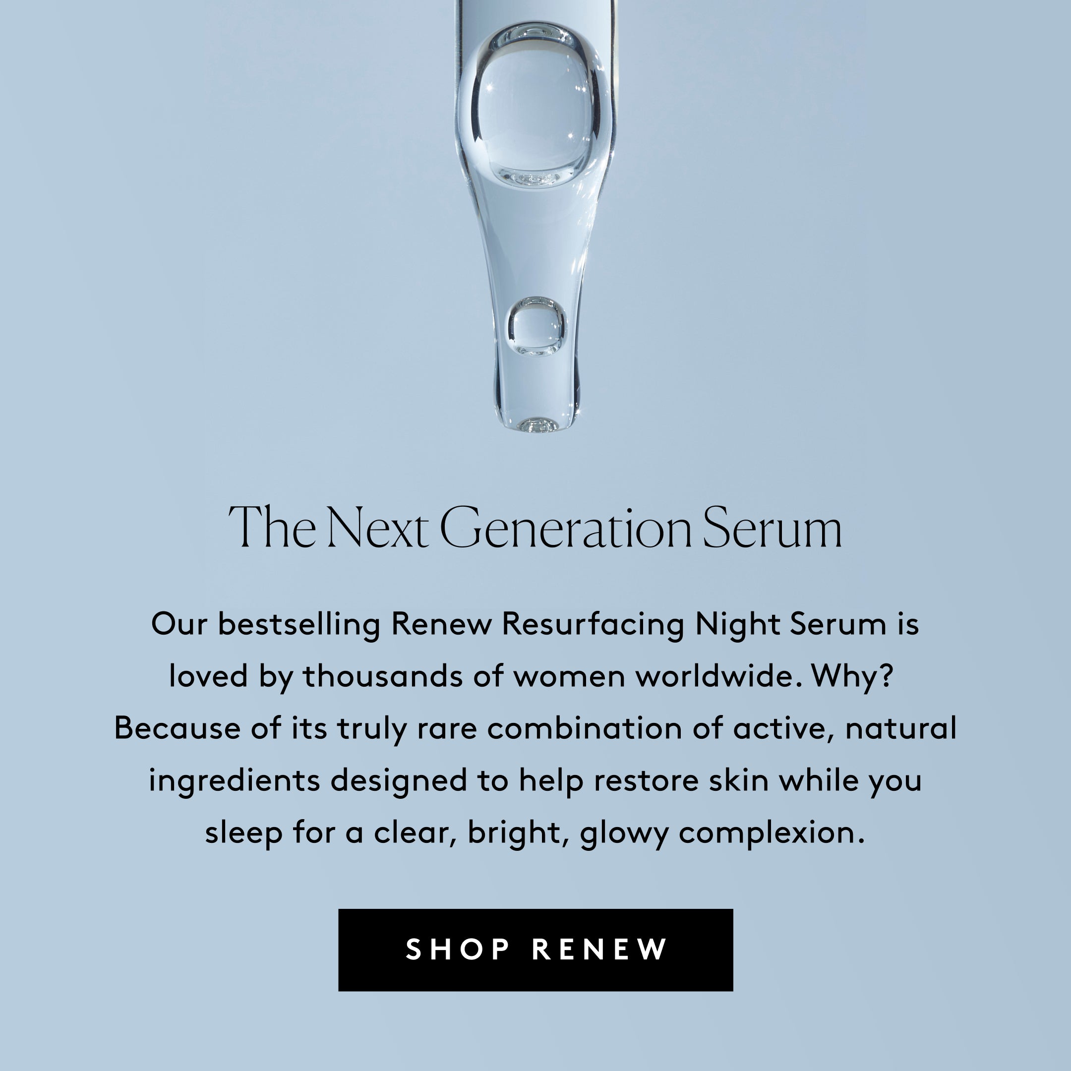 Discover Renew Resurfacing Night Serum Naked & Thriving Skincare