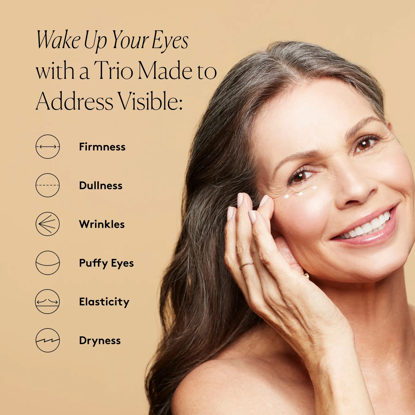 
                
                  Bright Eyes Trio: Cleanse, visibly firm, and lift
                
              