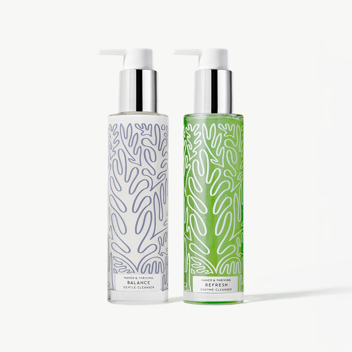 The Cleanser Duo: Cleansing essentials for day and night.
