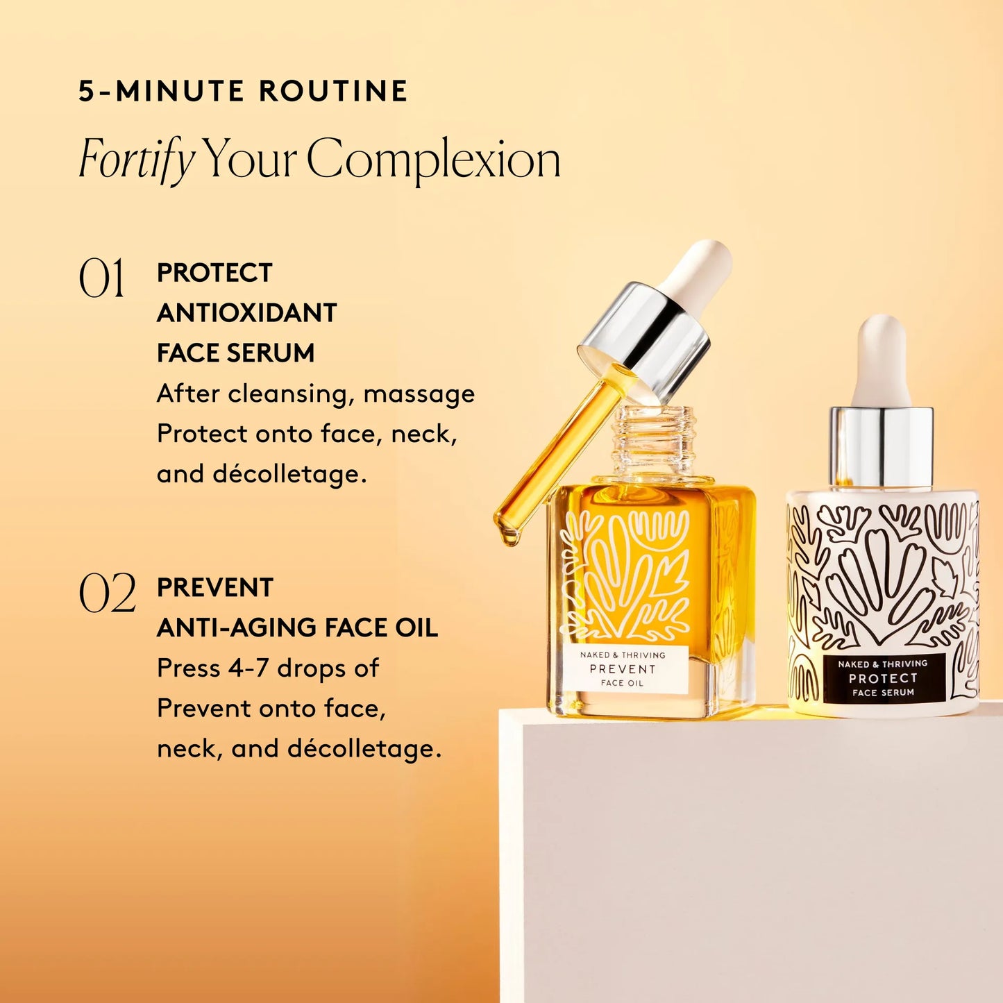 
                
                  Step-by-step 5-minute routine for The Day Set
                
              