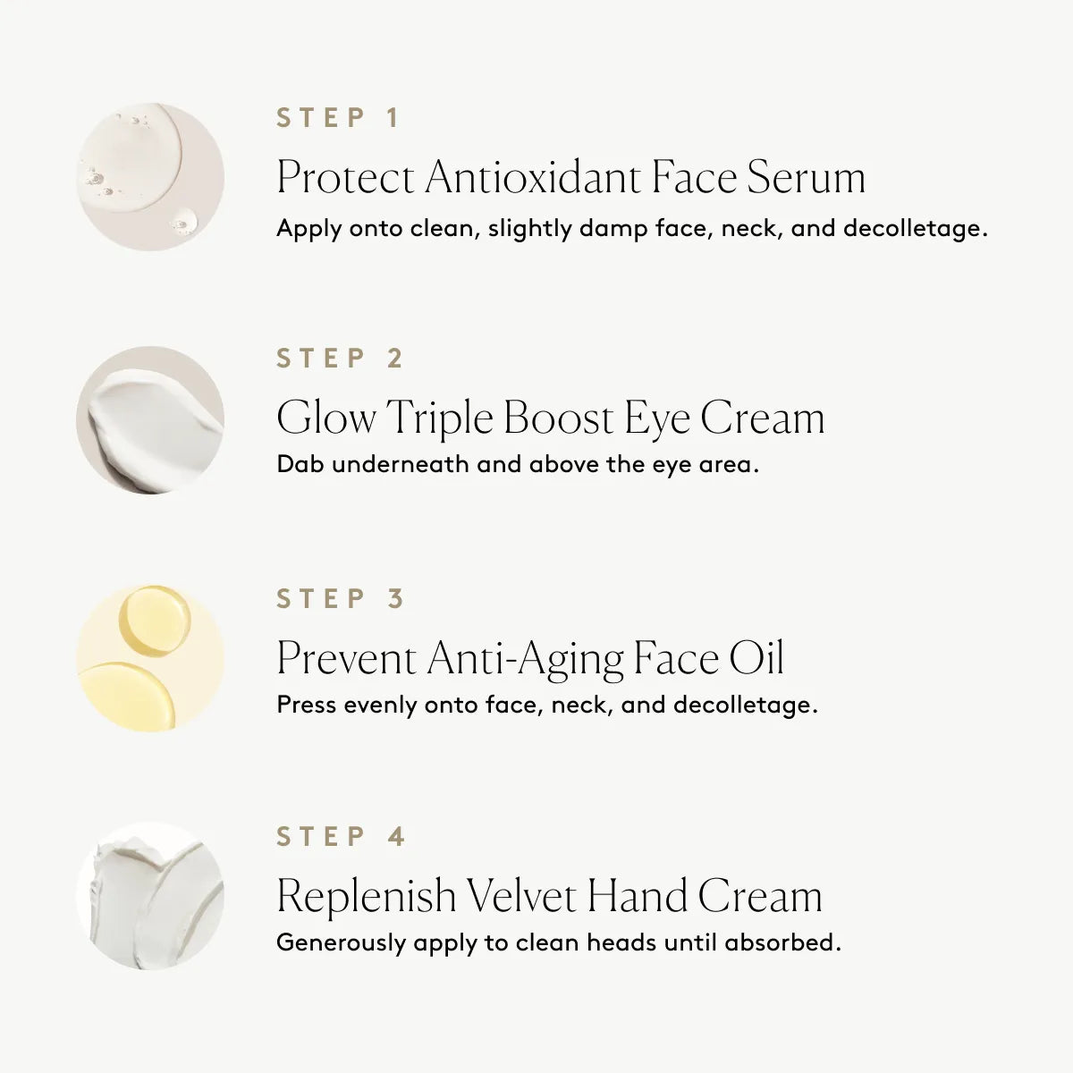 Daytime Replenish Routine: Support skin’s barrier for the day ahead
