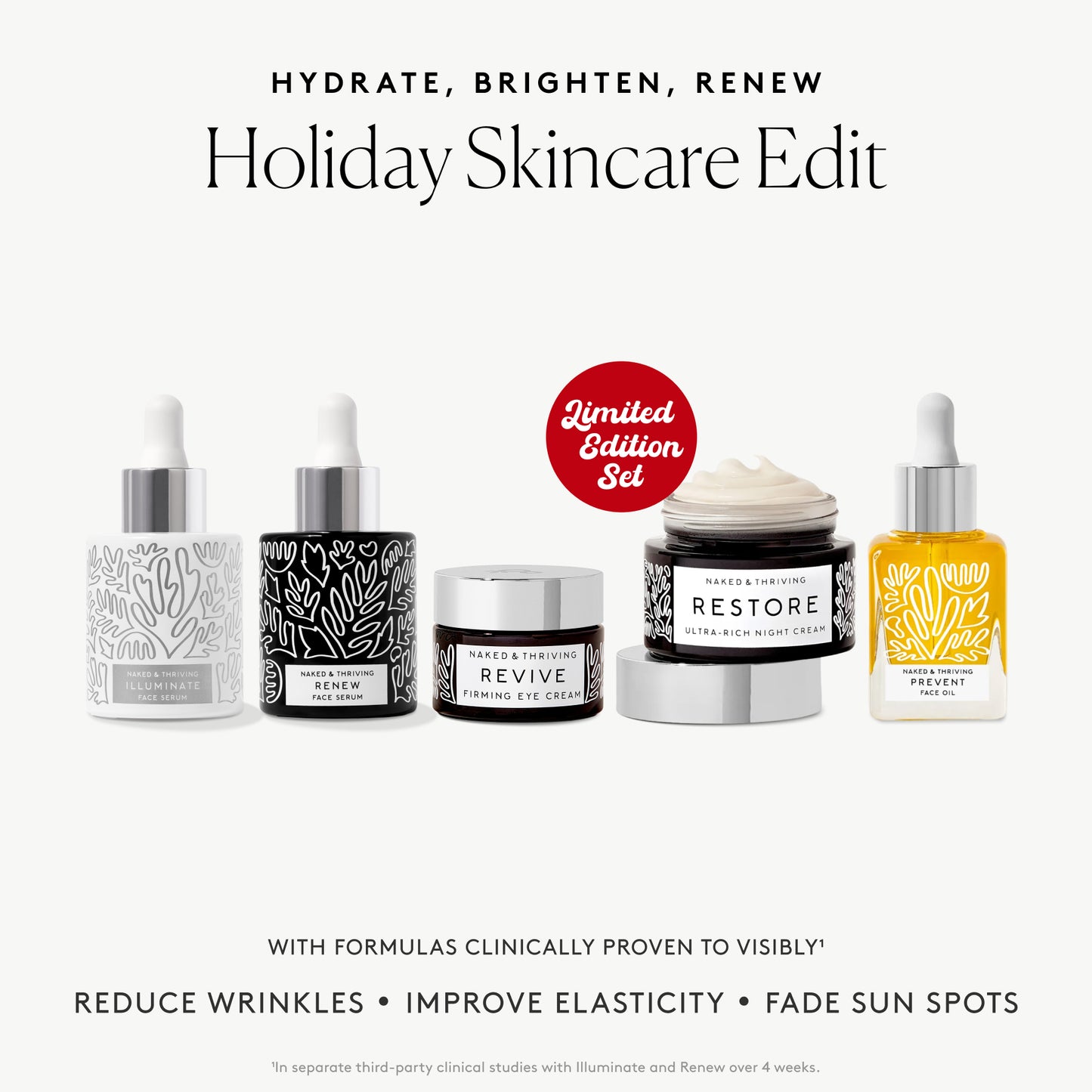 
                
                  Holiday Skincare Edit: Clinically Proven Essentials
                
              