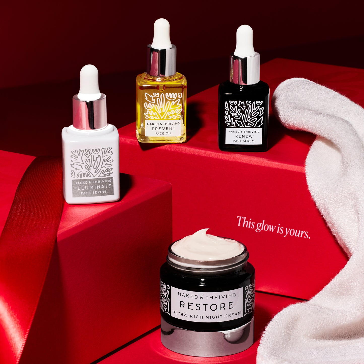 Mini Flex, Major Glow Holiday Skincare Set: Look Refreshed