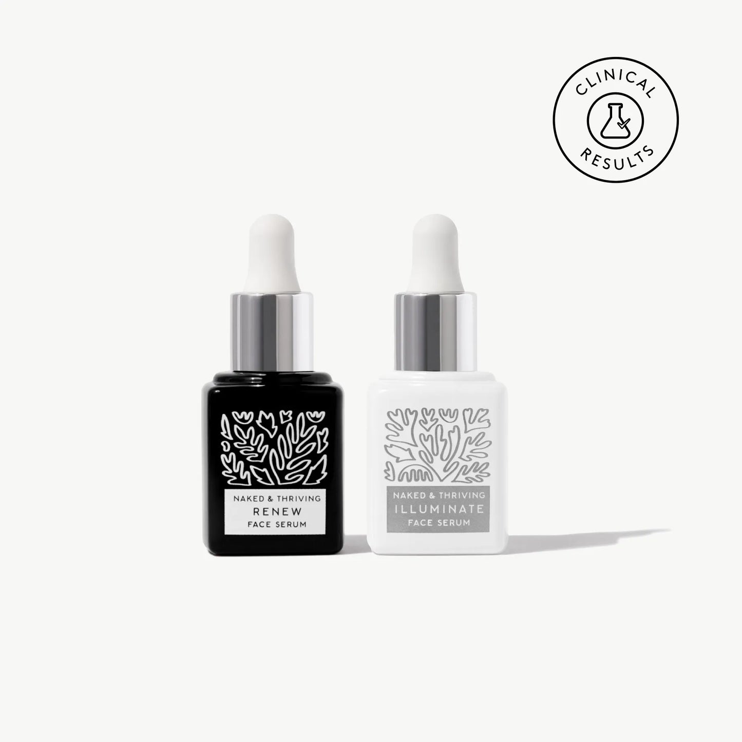Mini Wrinkle-Fighter Set: Renew, Illuminate