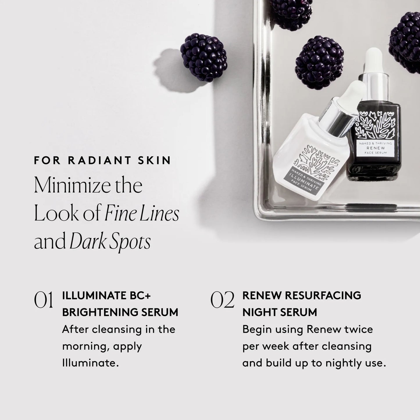 
                
                  Mini Wrinkle-Fighter Set: Renew, Illuminate
                
              