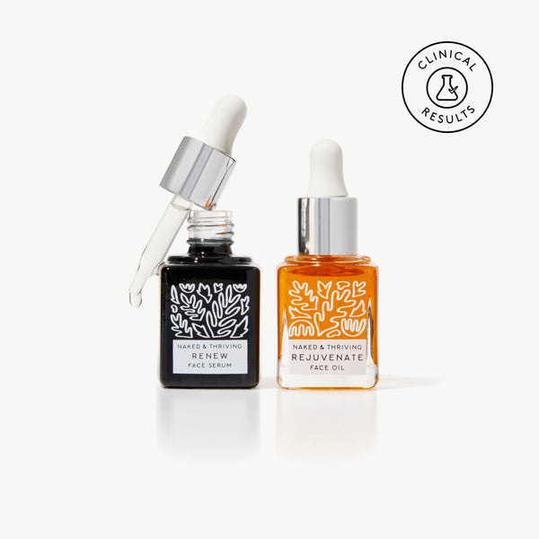 The Mini Night Set: Renew, Rejuvenate – Naked & Thriving Skincare