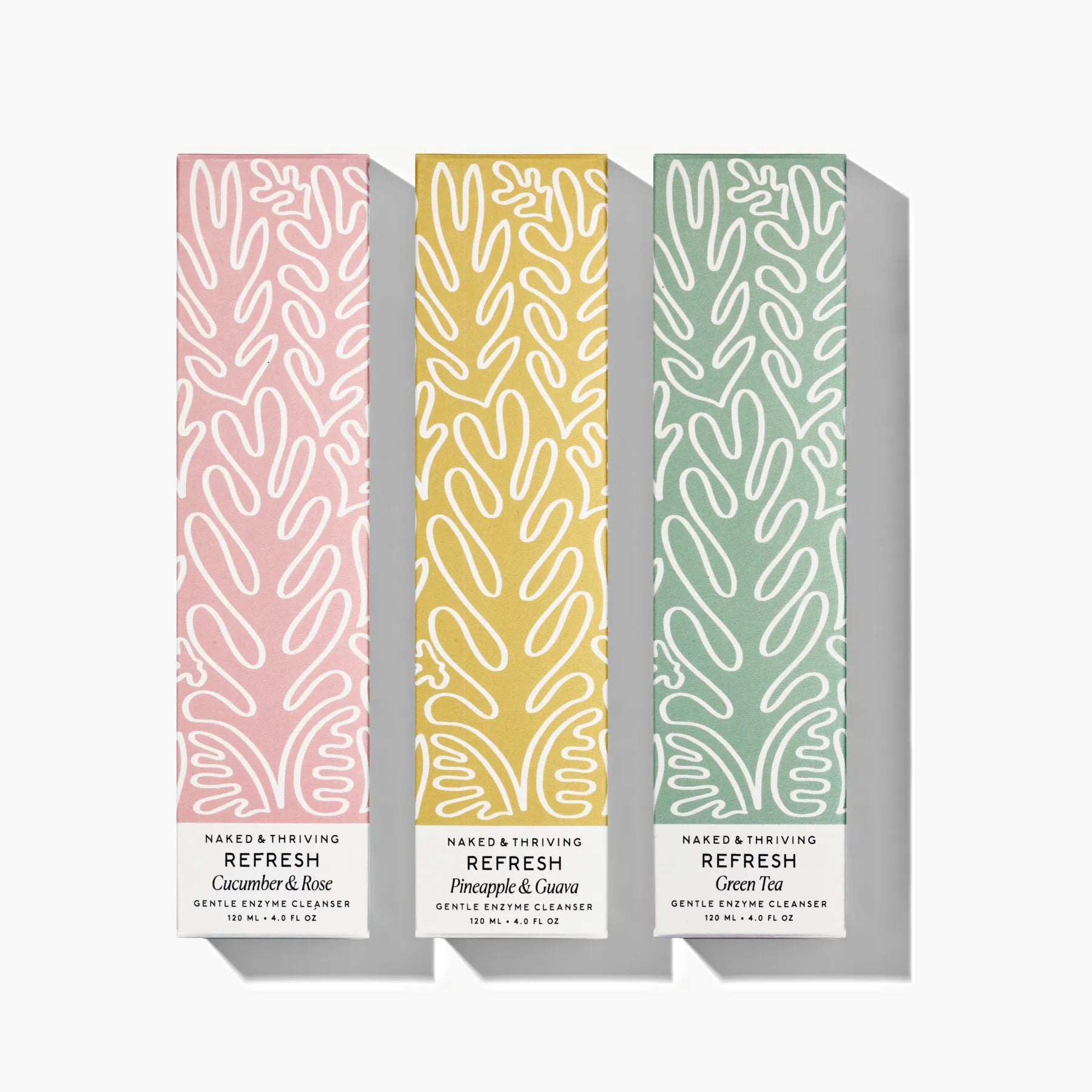 Refresh Cleanser Trio: Limited Edition – Naked & Thriving Skincare