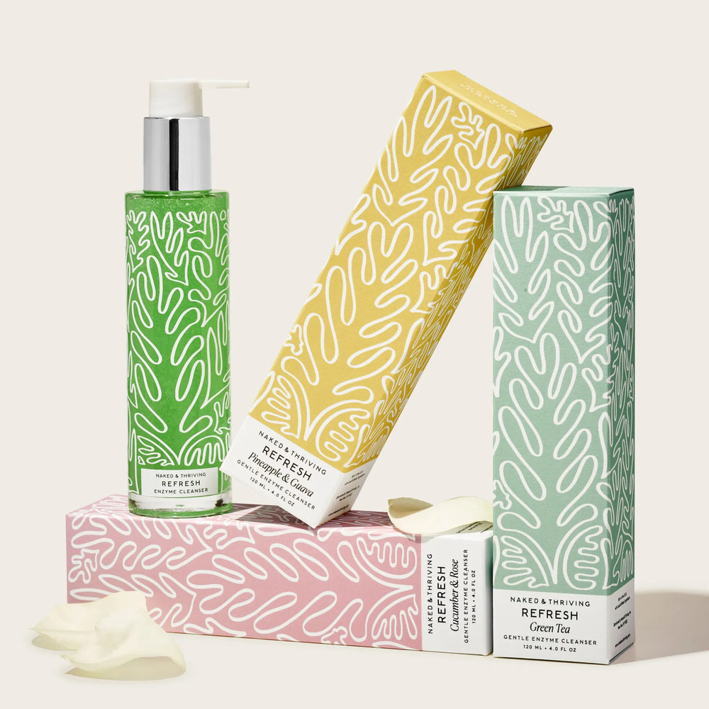 Refresh Cleanser Trio: Limited Edition – Naked & Thriving Skincare