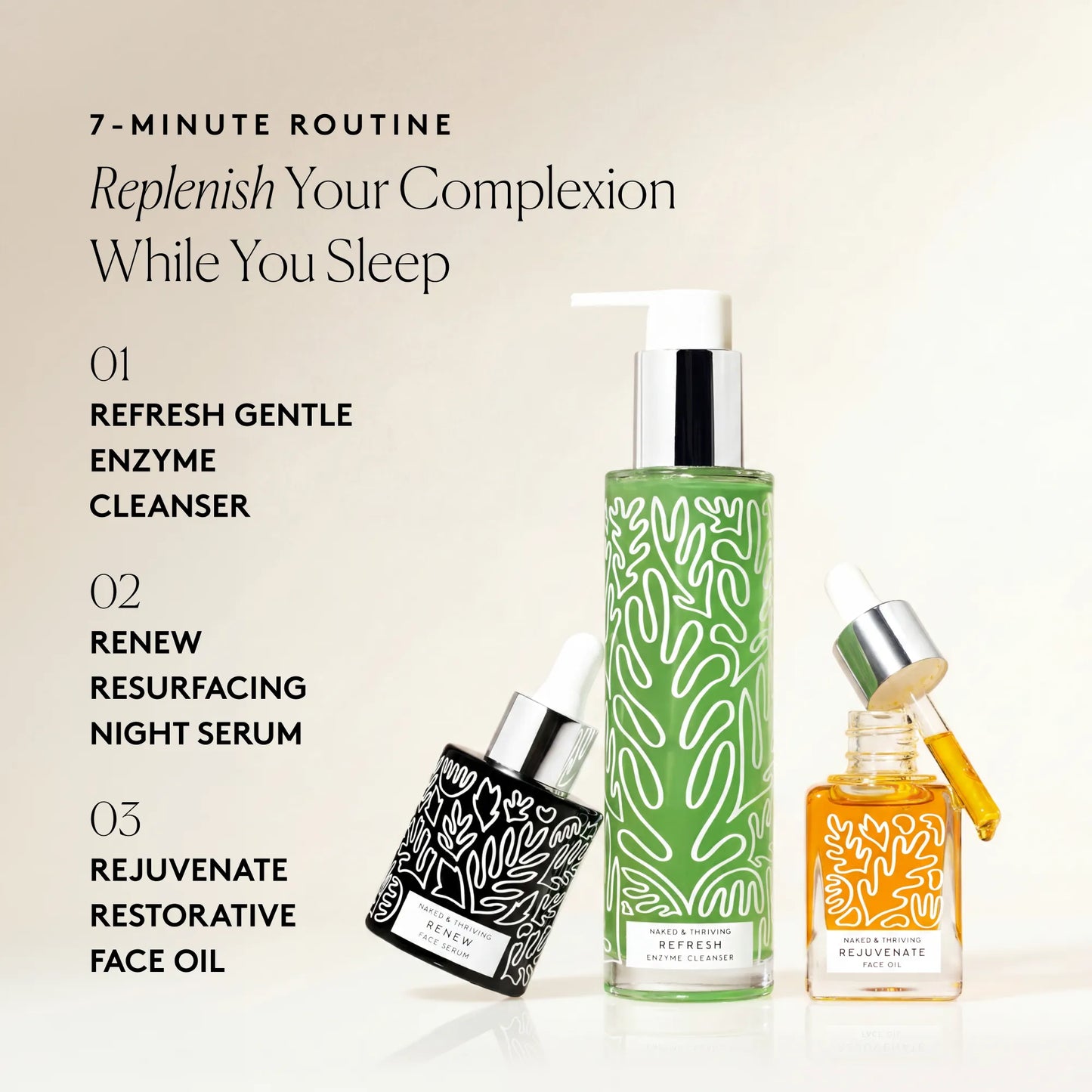 
                
                  Step-by-step 7-minute routine for The Refresh Routine
                
              