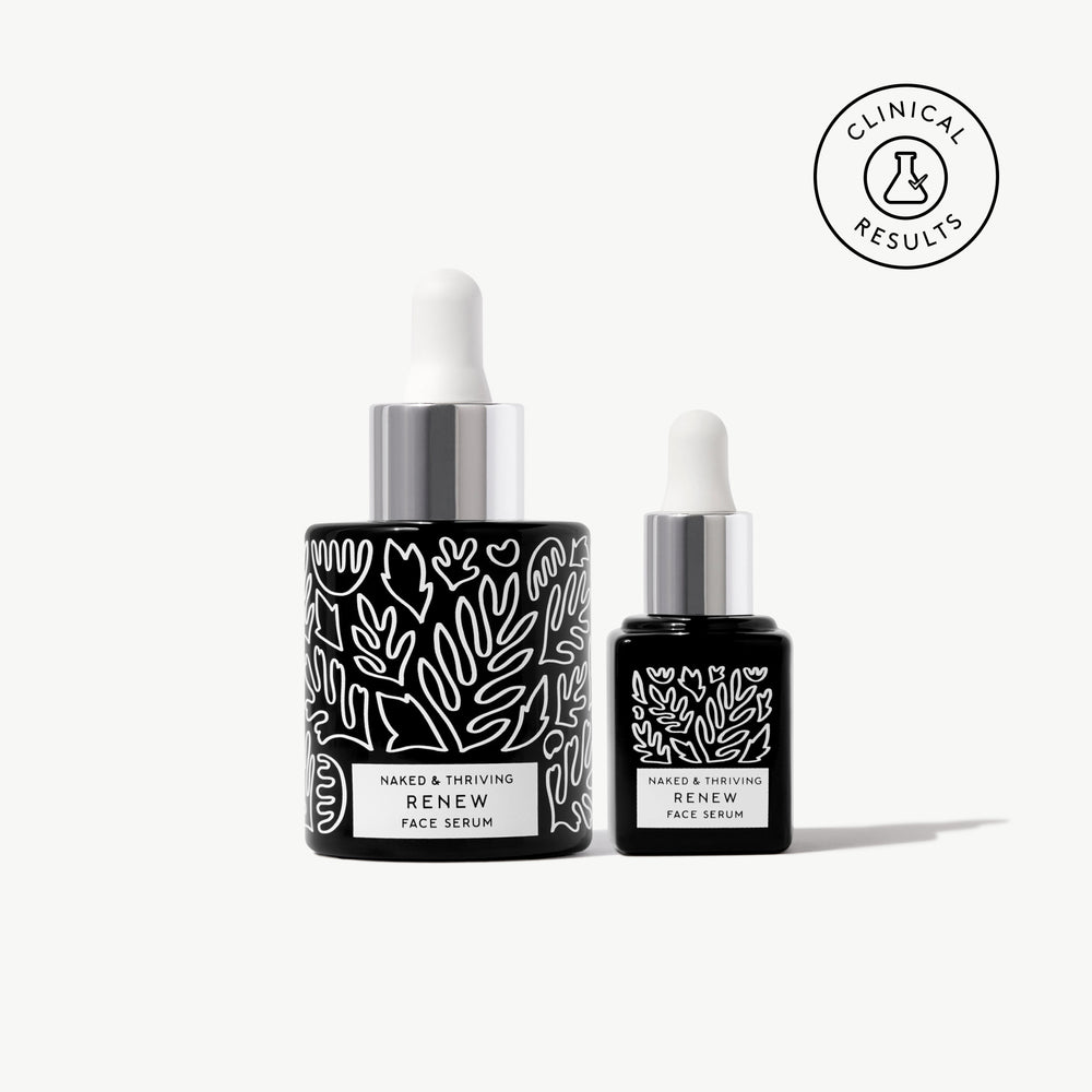 The Renew Duo:Reduce visible wrinkles – Naked & Thriving Skincare