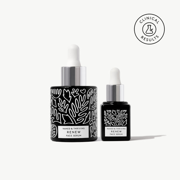 The Renew Duo:Reduce visible wrinkles – Naked & Thriving Skincare