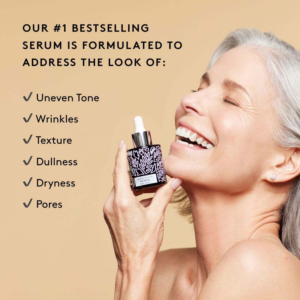 The Renew Duo:Reduce visible wrinkles – Naked & Thriving Skincare