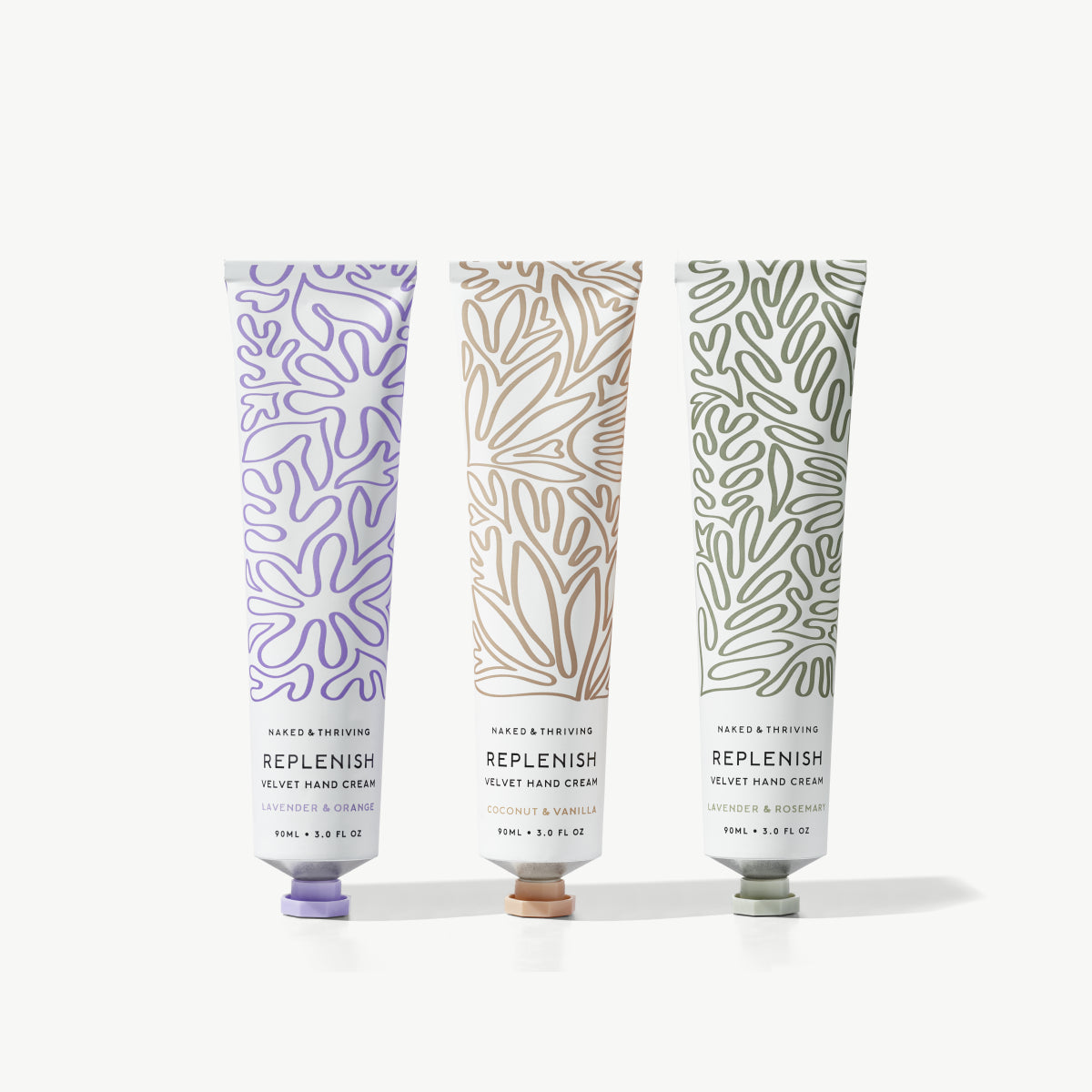 
                
                  Replenish: Hand Cream Trio
                
              