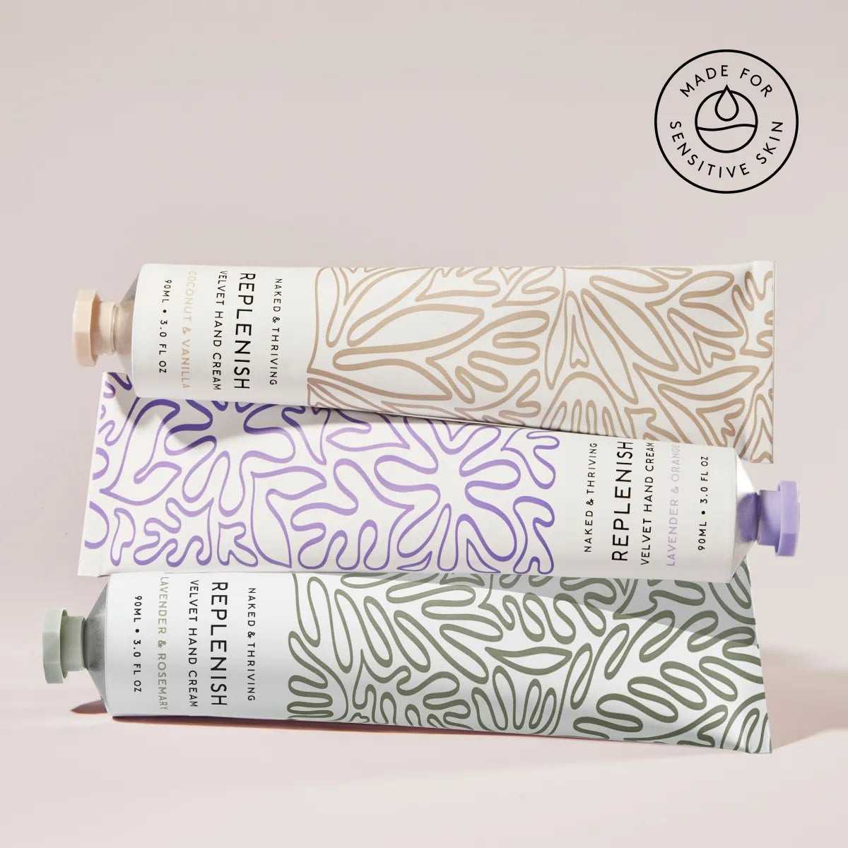 
                
                  Replenish: Hand Cream Trio
                
              
