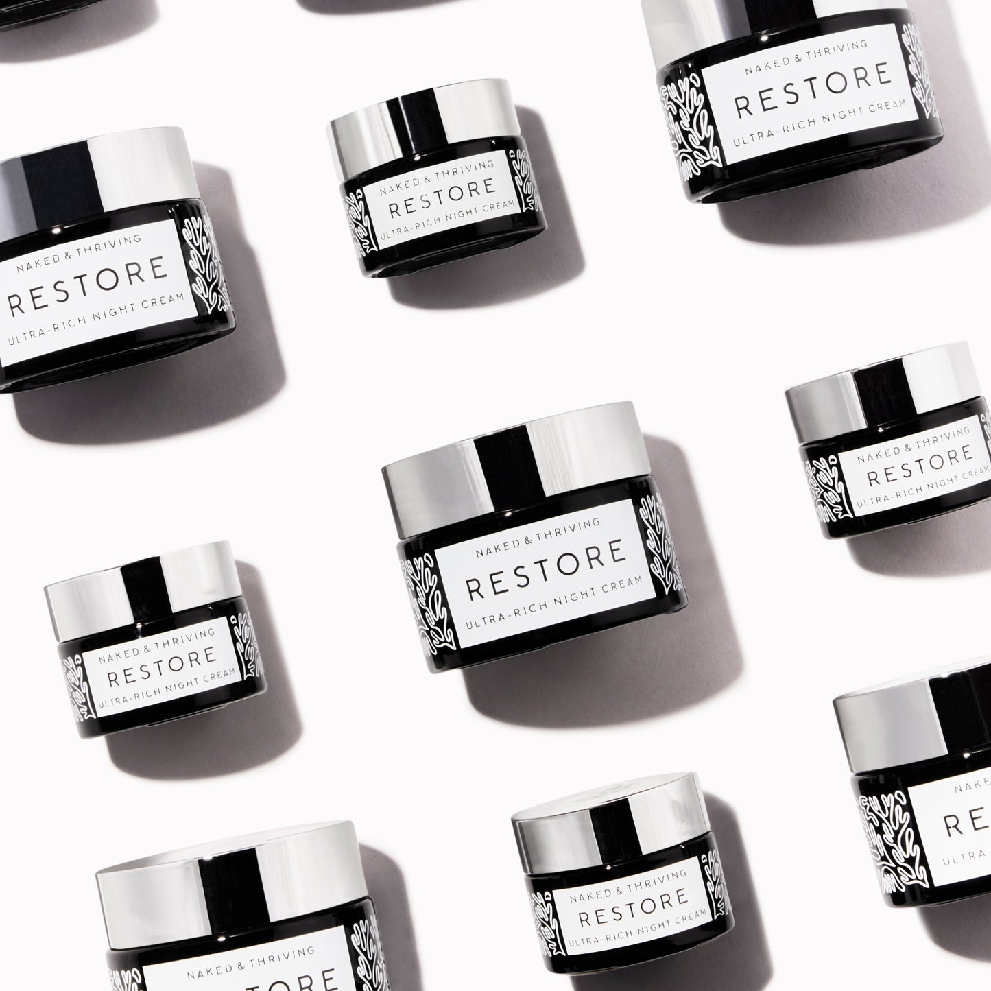 
                
                  The Restore Duo:Fade visible spots & wrinkles overnight
                
              