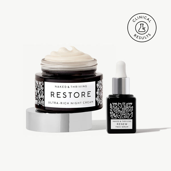 【5点セット】 ・UVプロテクトクリーム×2点 ・リフトライズナリシング 他2点 Smooth & Renewed Duo:Target wrinkles & lock in glow – Naked