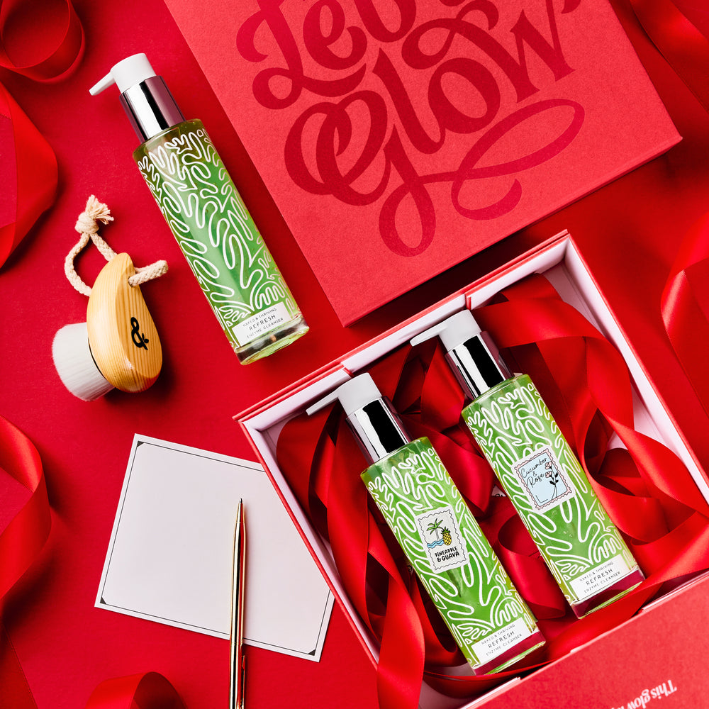 Refresh Cleanser Collection: Cleanse, Polish, Glow