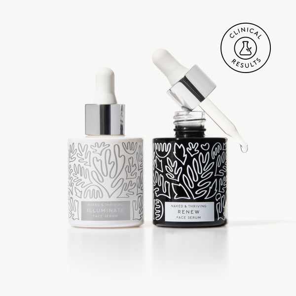 Wrinkle-Fighter Set: Illuminate, Renew – Naked & Thriving Skincare