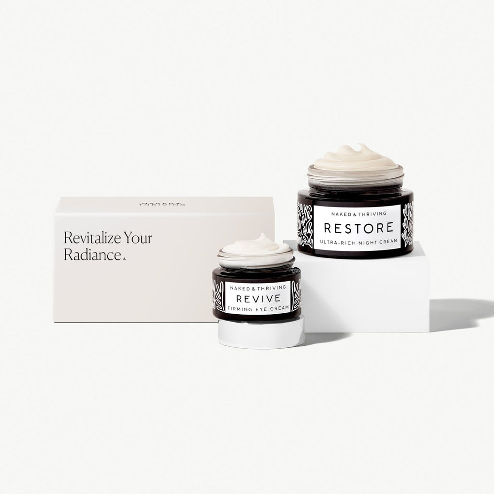 The Retinol-Alternative Duo: Visibly firm & smooth skin