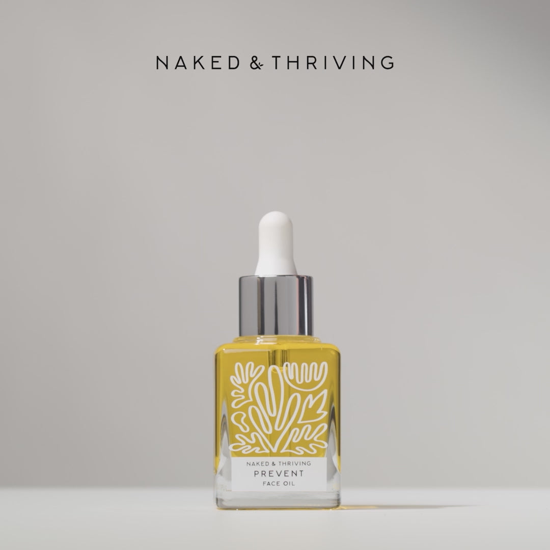 
                
                  Cargar y reproducir el video en el visor de la galería, Decorative video thumbnail for Prevent Anti-Aging Face Oil
                
              