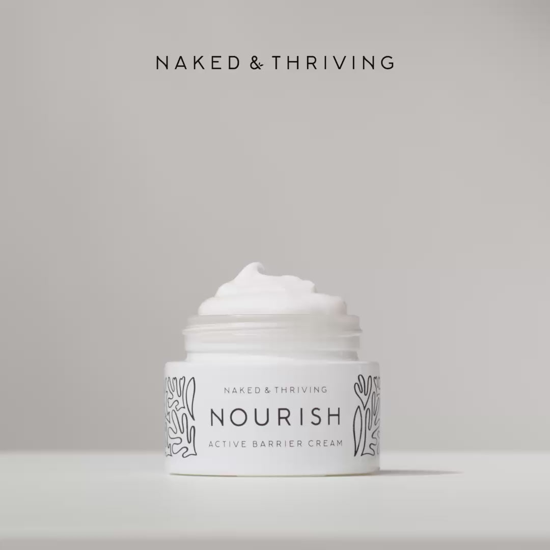 
                
                  Cargar y reproducir el video en el visor de la galería, Decorative video thumbnail for Nourish Active Barrier Cream
                
              