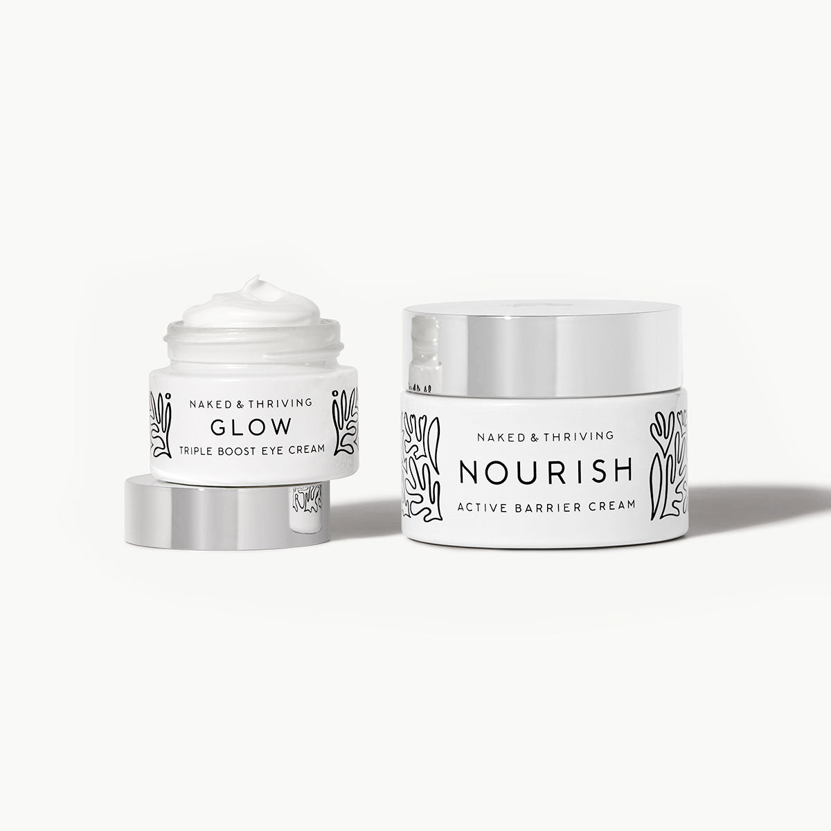 
                  
                    The Daily Essentials Duo: Glow, Nourish skin care bundle
                  
                